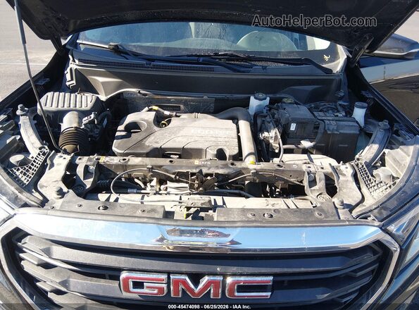 3GKALMEV8NL140495 2022 GMC TERRAIN Black Widok z tyłu