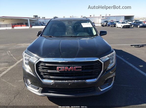 3GKALMEV8NL140495 2022 GMC TERRAIN Black Widok wnętrza z tyłu