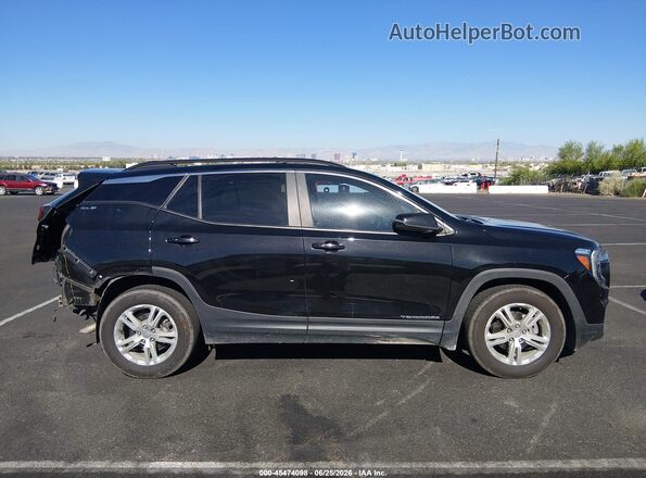 3GKALMEV8NL140495 2022 GMC TERRAIN Black Widok wnętrza 360 stopni