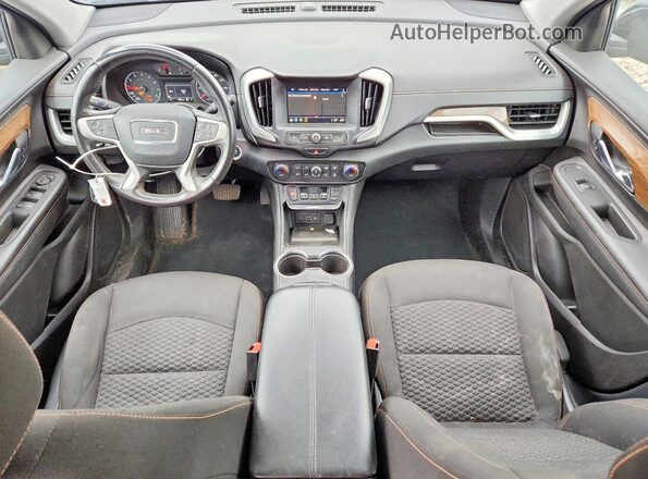 3GKALMEV9JL151838 2018 GMC TERRAIN Черный Вид панели приборов
