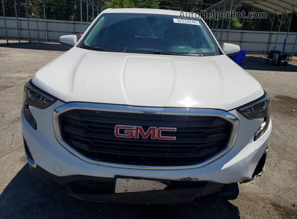 3GKALMEV9JL187366 2018 GMC TERRAIN White Front view