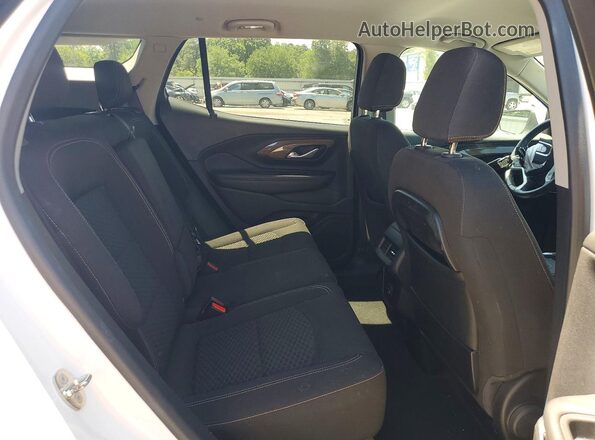 3GKALMEV9JL187366 2018 GMC TERRAIN White Rear seats view