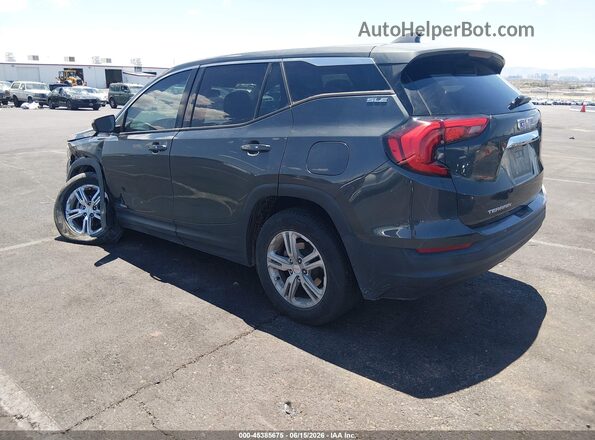 3GKALMEV9JL288990 2018 GMC TERRAIN Black Trasero izquierdo