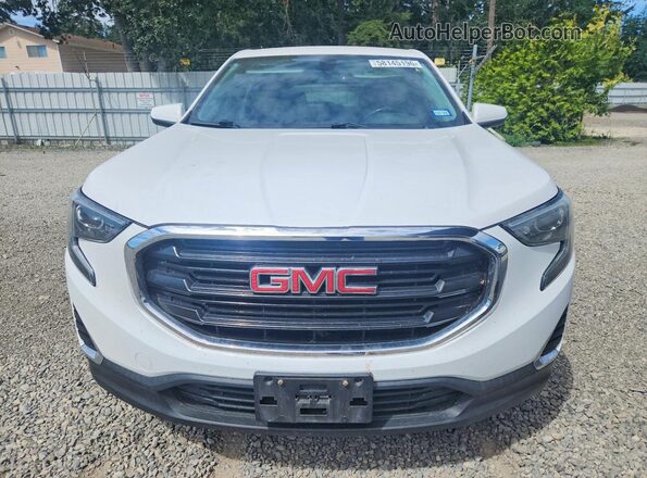 3GKALMEV9JL349013 2018 GMC TERRAIN White Դիմացի տեսք