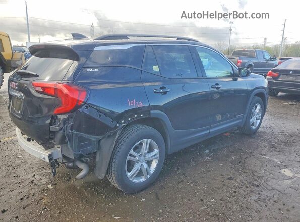 3GKALMEV9JL409002 2018 GMC TERRAIN Black Rear right