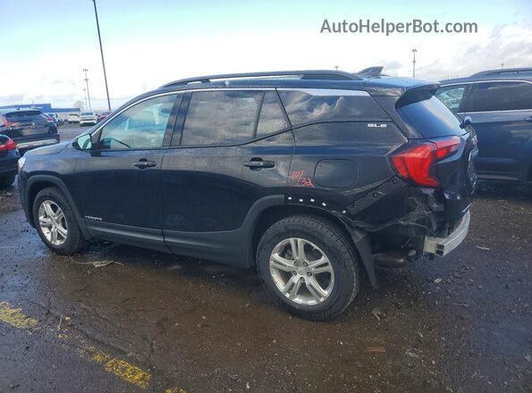 3GKALMEV9JL409002 2018 GMC TERRAIN Black Rear left