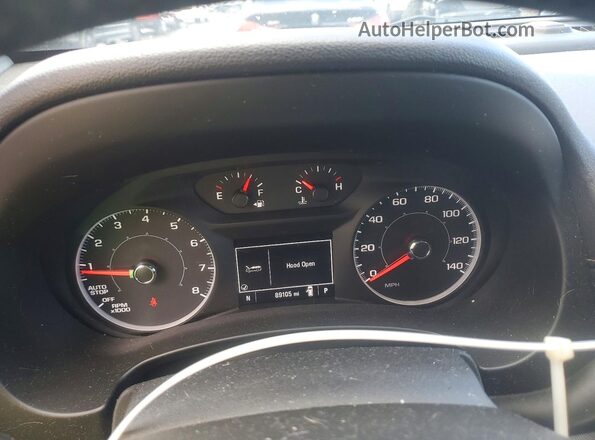 3GKALMEV9JL409002 2018 GMC TERRAIN Black Instrument cluster view