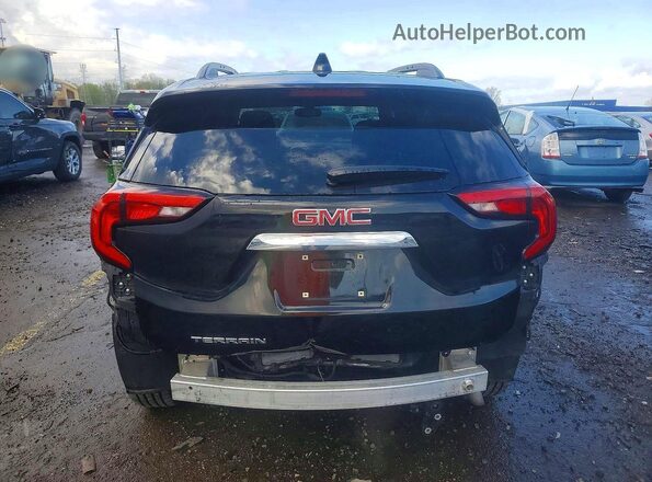 3GKALMEV9JL409002 2018 GMC TERRAIN Black Rear view