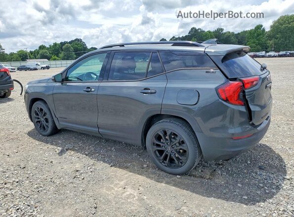 3GKALMEV9KL385091 2019 GMC TERRAIN Серый Задняя левая четверть
