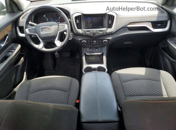 3GKALMEV9KL385091 2019 GMC TERRAIN Серый Вид панели приборов