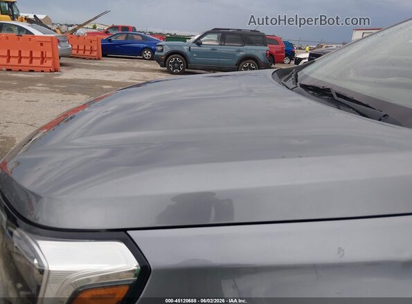 3GKALMEV9LL122780 2020 GMC TERRAIN Gray Front view