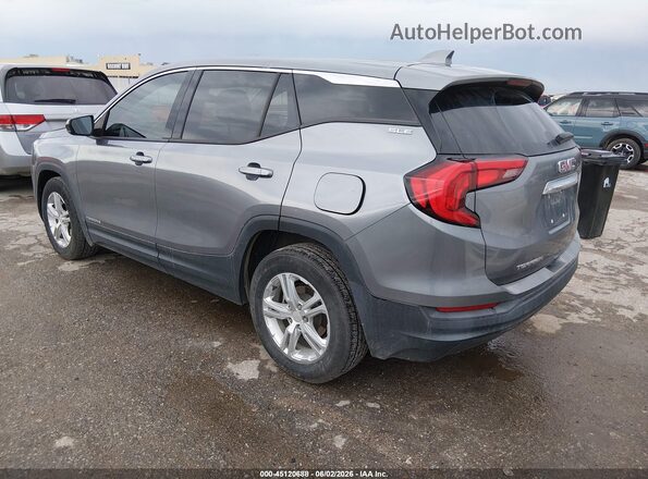 3GKALMEV9LL122780 2020 GMC TERRAIN Gray Rear left