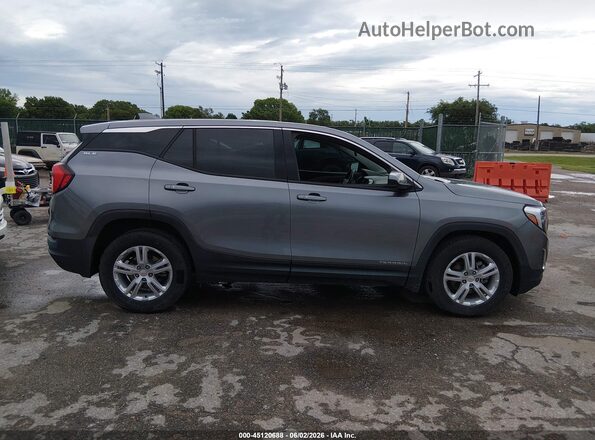 3GKALMEV9LL122780 2020 GMC TERRAIN Gray Rear interior view