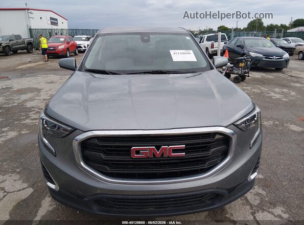 3GKALMEV9LL122780 2020 GMC TERRAIN Gray Instrument cluster view