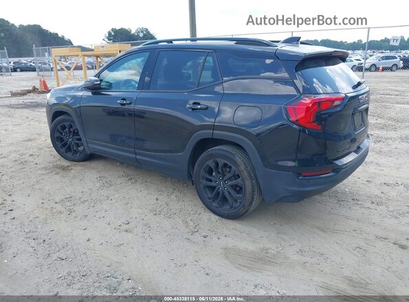 3GKALMEV9LL132113 2020 GMC TERRAIN Black Հետևի ձախ