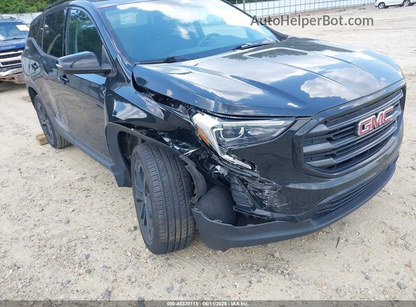 3GKALMEV9LL132113 2020 GMC TERRAIN Black Դիմացի տեսք