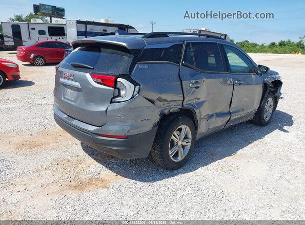 3GKALMEV9LL145718 2020 GMC TERRAIN Gray Задня права чверть