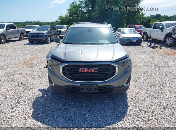 3GKALMEV9LL145718 2020 GMC TERRAIN Gray Вид щитка приладів