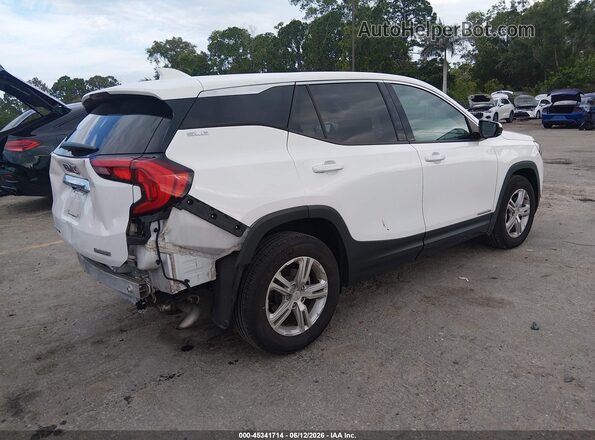 3GKALMEV9LL156184 2020 GMC TERRAIN Белый Задняя правая четверть