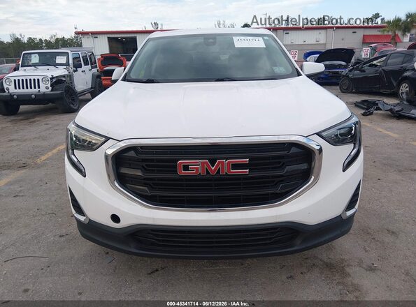 3GKALMEV9LL156184 2020 GMC TERRAIN Белый Вид щитка приборов