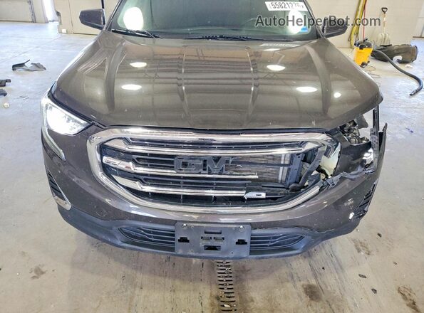 3GKALMEV9LL184468 2020 GMC TERRAIN Tan ძრავის განყოფილების ხედი