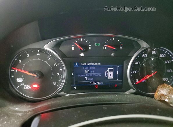 3GKALMEV9LL184468 2020 GMC TERRAIN Tan ხელსაწყოთა პანელის ხედი