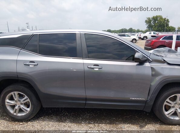 3GKALMEV9ML367760 2021 GMC TERRAIN Gray Սալոնի 360 աստիճան տեսք