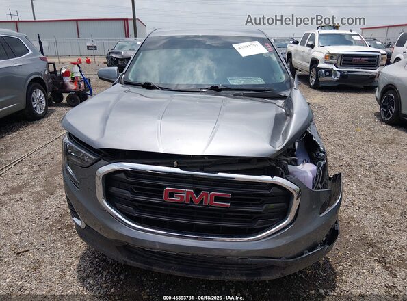 3GKALMEV9ML367760 2021 GMC TERRAIN Gray Սալոնի հետևի տեսք