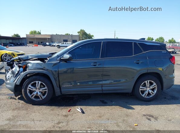 3GKALMEVXJL254928 2018 GMC TERRAIN Серый Панорамный вид салона 360°