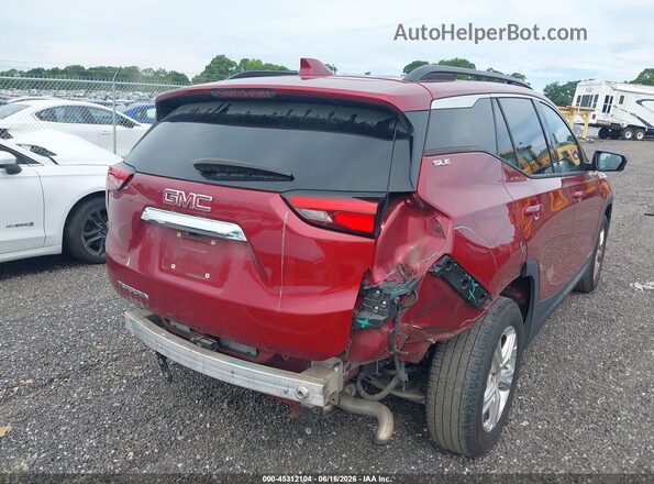 3GKALMEVXKL105467 2019 GMC TERRAIN Red Vista frontal