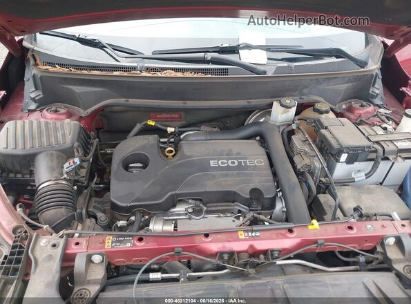 3GKALMEVXKL105467 2019 GMC TERRAIN Red Vista trasera