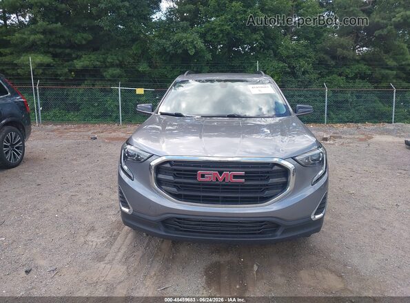 3GKALMEVXKL218092 2019 GMC TERRAIN Gray Widok zestawu wskaźników