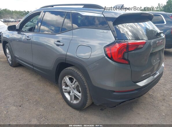 3GKALMEVXKL218092 2019 GMC TERRAIN Gray Tył lewy