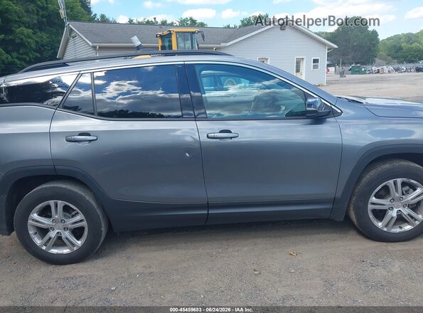 3GKALMEVXKL218092 2019 GMC TERRAIN Gray Widok wnętrza z tyłu