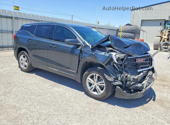 3GKALMEVXKL260827 2019 GMC TERRAIN Gray Delantero derecho