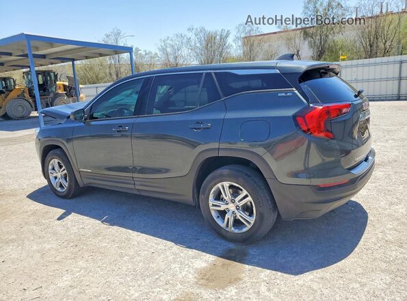 3GKALMEVXKL260827 2019 GMC TERRAIN Gray Trasero izquierdo