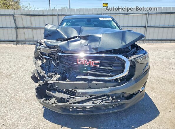 3GKALMEVXKL260827 2019 GMC TERRAIN Gray Vista frontal