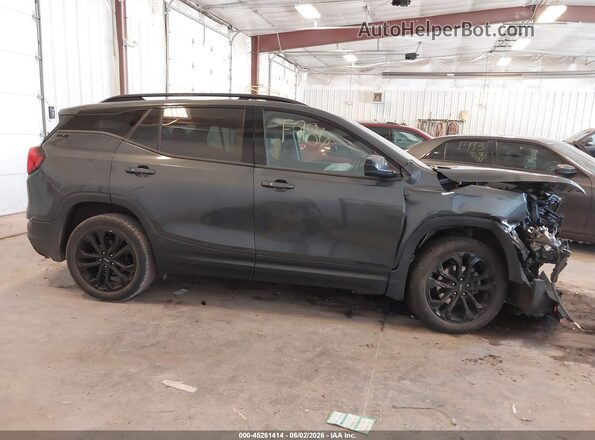 3GKALMEVXLL143203 2020 GMC TERRAIN Gray Vista interior trasera