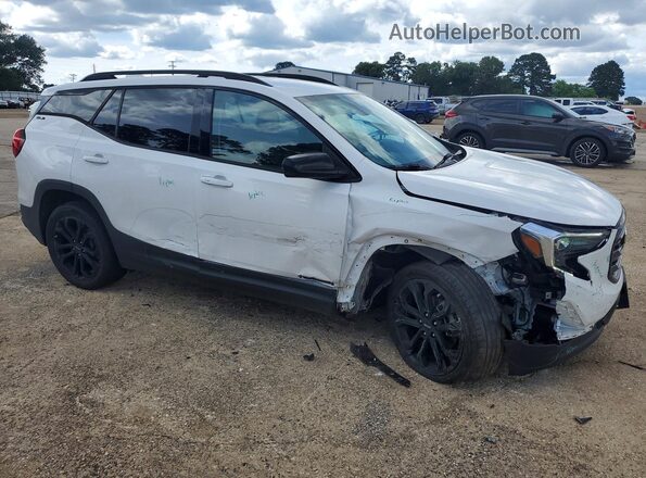3GKALMEVXLL200953 2020 GMC TERRAIN White Przód prawy