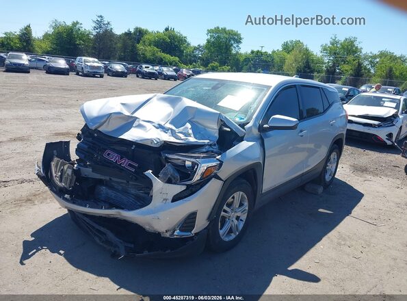 3GKALMEVXLL337410 2020 GMC TERRAIN White Przód lewy