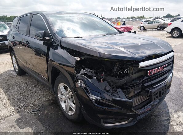 3GKALMEVXNL108292 2022 GMC TERRAIN Black წინა ხედი