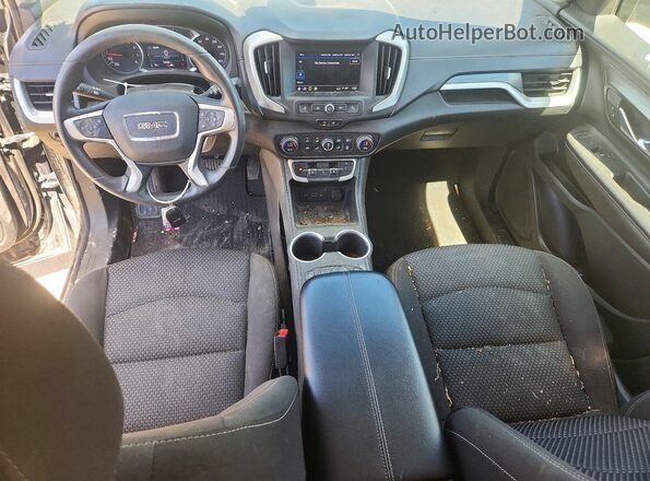 3GKALMEVXNL128915 2022 GMC TERRAIN Black Widok deski rozdzielczej