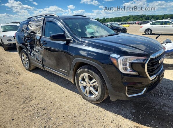 3GKALMEVXNL128915 2022 GMC TERRAIN Black Przód prawy