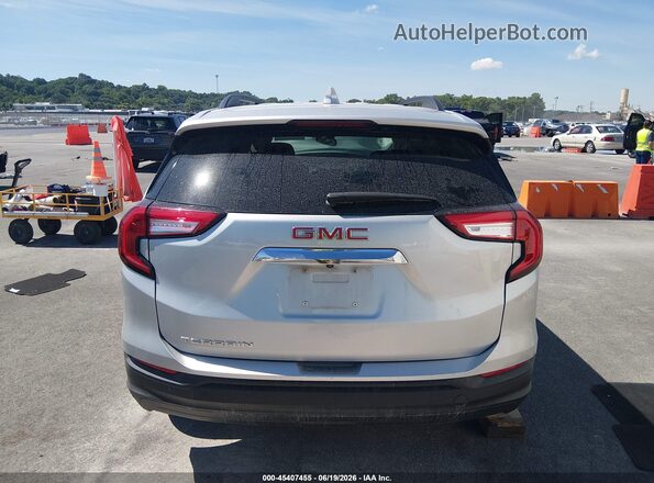 3GKALMEVXNL189634 2022 GMC TERRAIN Silver 
