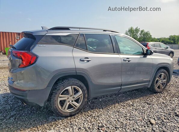 3GKALMEX0JL134640 2018 GMC TERRAIN Gray უკანა მარჯვენა