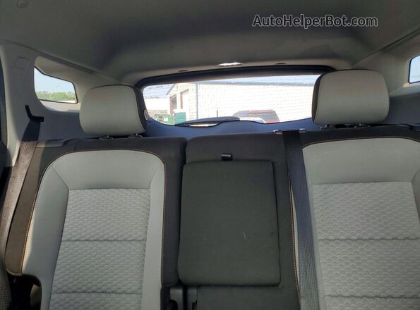 3GKALMEX0JL134640 2018 GMC TERRAIN Gray უკანა სავარძლების ხედი
