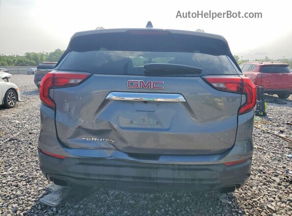 3GKALMEX0JL134640 2018 GMC TERRAIN Gray უკანა ხედი