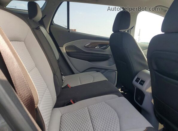 3GKALMEX0JL134640 2018 GMC TERRAIN Gray უკანა სალონის ხედი