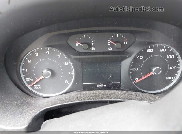 3GKALMEX2JL118522 2018 GMC TERRAIN Red Rear seats view