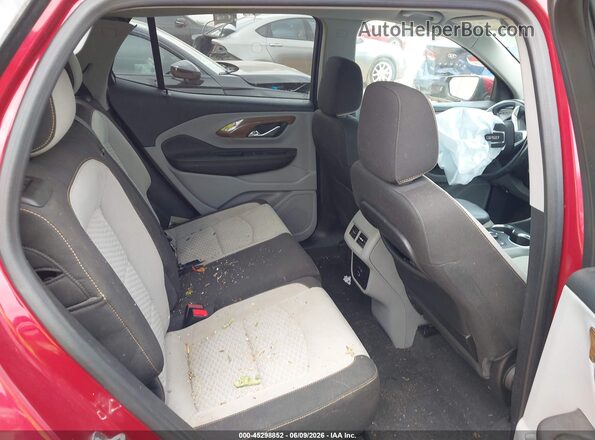 3GKALMEX2JL118522 2018 GMC TERRAIN Red VIN sticker view